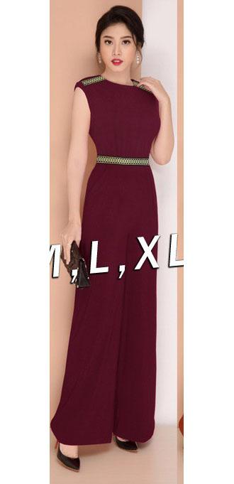 Jum dài ống suông phối dây nhủ vàng