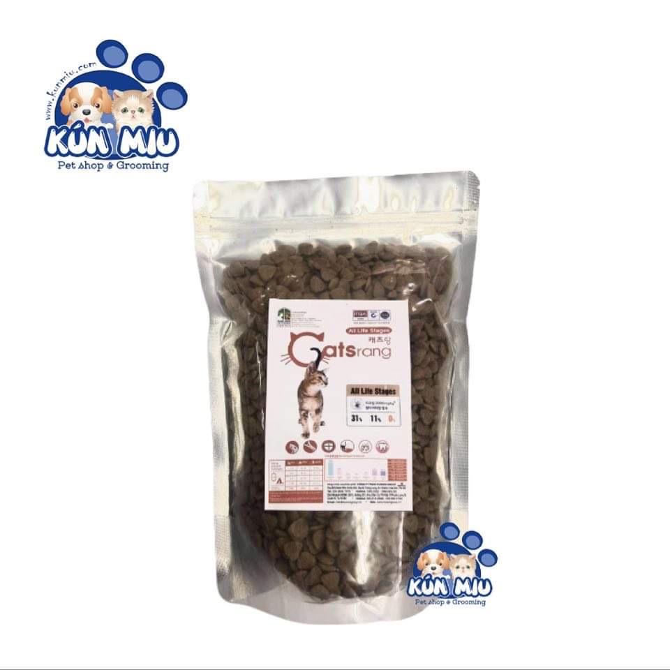 Thức Ăn Hạt Cho Mèo Hàn Quốc Catsrang 1Kg Chiết