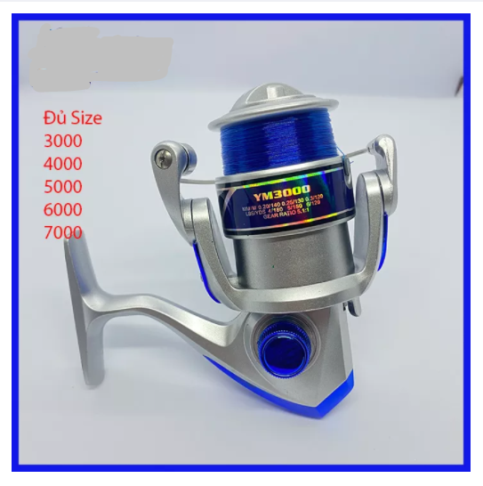 Máy câu cá yumoshi ym nhật bản 12 vòng bi - máy câu đứng đủ size 3000, 4000, 5000, 6000, 7000