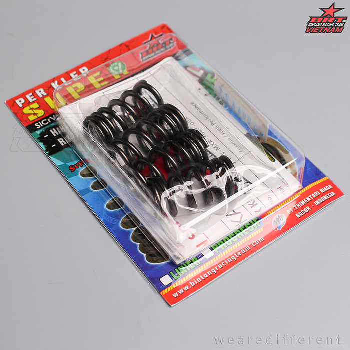 Lò xo đầu BRT Super Oval dành cho Exciter 150/ Raider XC - Hàng chính hãng