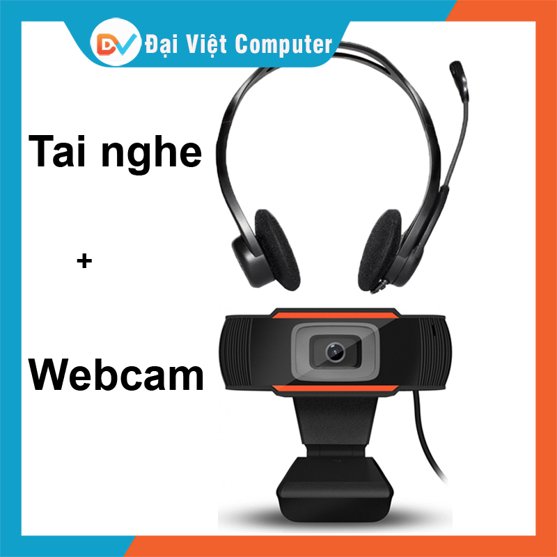 Combo webcam + tai nghe hoạc webcam + loa 2.0 wc ldv
