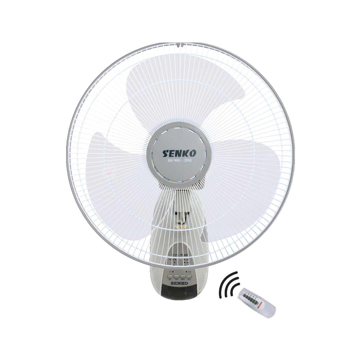 Quạt treo tường Senko TR1628 remote điều khiển từ xa