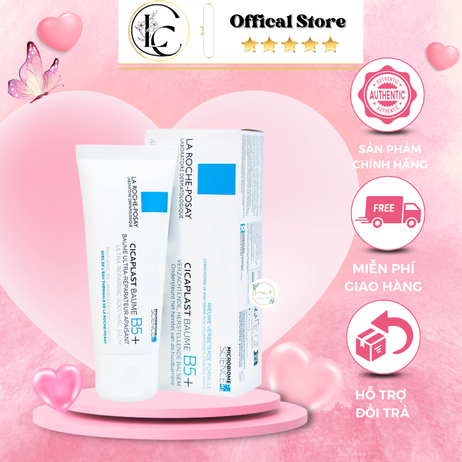 Kem Dưỡng La Roche Posay Cicaplast Baume B5+ Dưỡng Ẩm Làm Dịu Và Phục Hồi Da 40ML