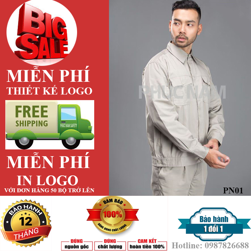 Quần áo bảo hộ lao động Pangrim Hàn Quốc, Quần áo bảo hộ lao động, Quần áo bảo hộ lao động Pangrim Hàn Quốc PN01, Quần áo bảo hộ lao động chất lượng, Bảo hộ lao động Phúc Nam