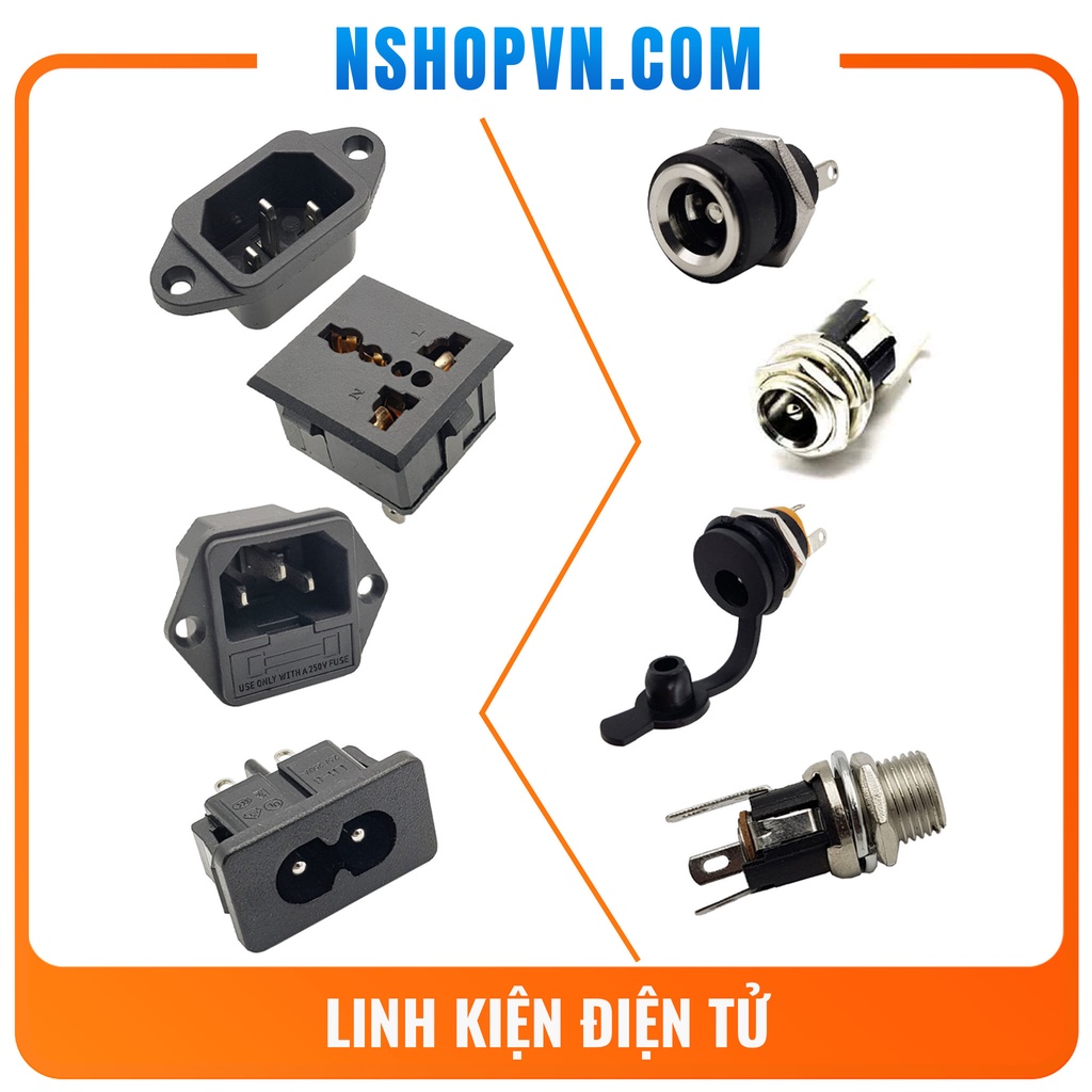 Ổ cắm điện ac | jack cắm ổ cắm dc