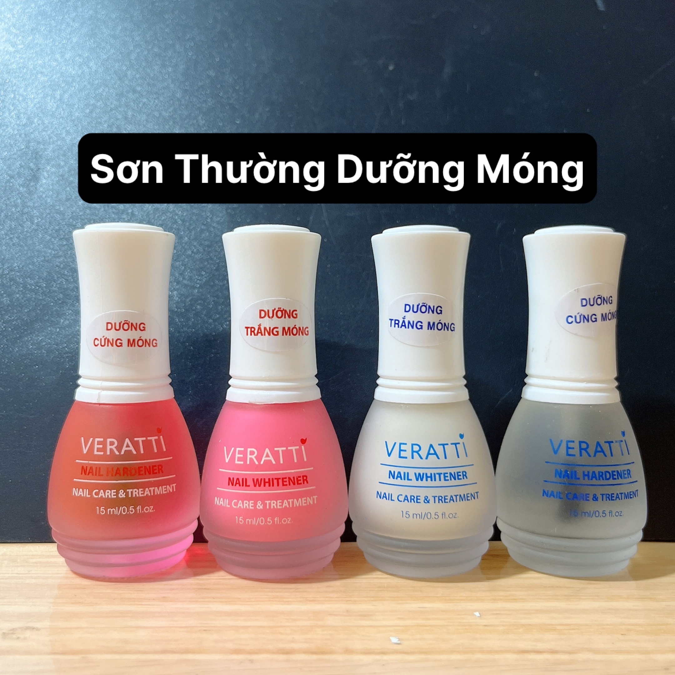Sơn dưỡng móng veratti sơn thường
