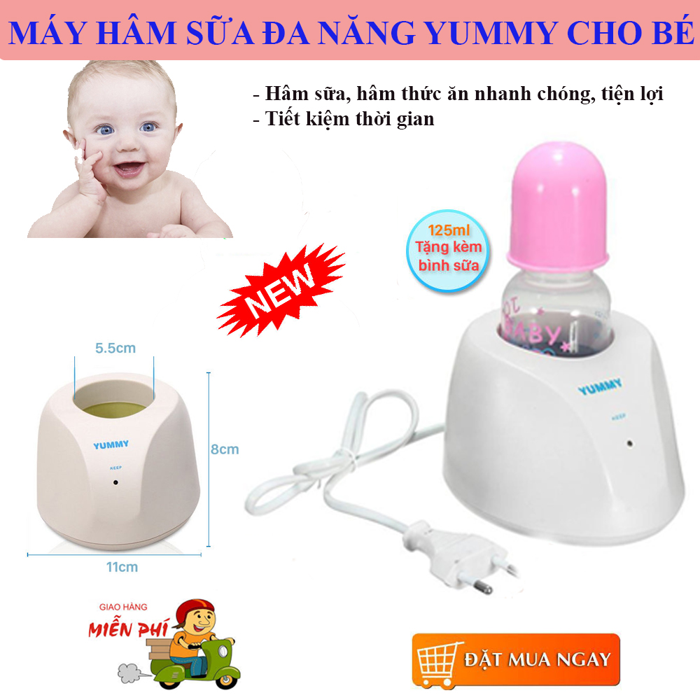 Máy hâm sữa cao cấp yummy, máy ủ sữa yummy, máy hâm sữa cho bé yêu. giúp hâm, ủ sữa, làm nóng nhanh, giữ nhiệt độ ổn định, không biến chất, đảm bảo sức khỏe cho bé . giá cực sốc , hãy mua ngay!