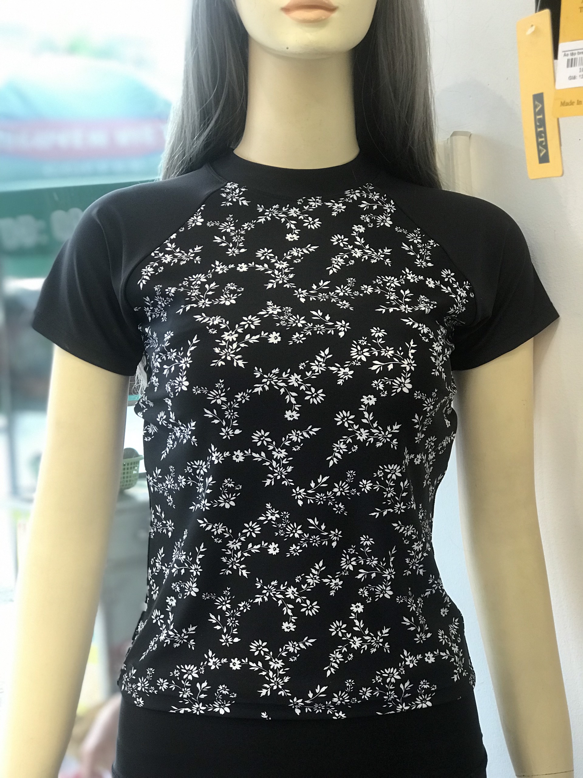 Đồ bơi,áo bơi nữ tay ngắn cột dây ,áo bơi,có big size,đồ bơi đi biển,đồ bơi,do boi,ao boi,đồ bơi alita