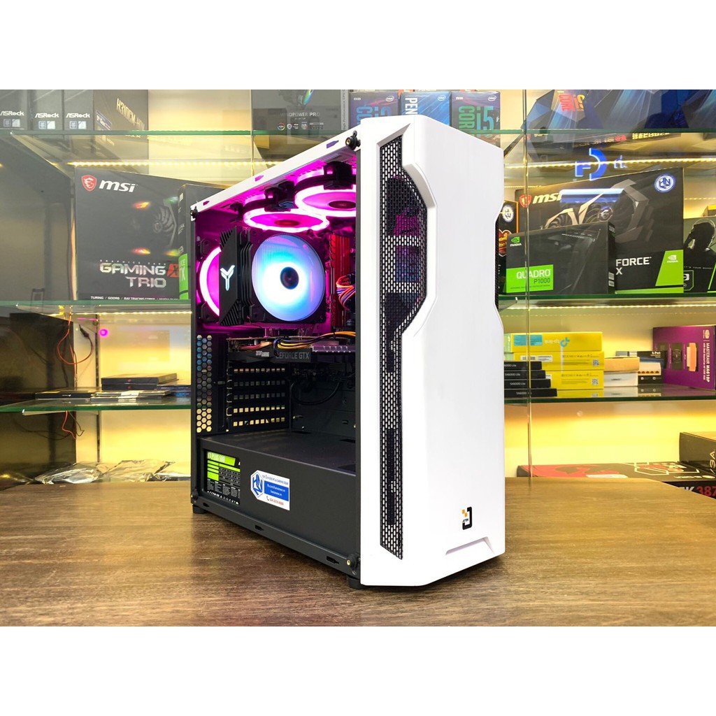 Vỏ thùng máy Case JETEK BERYL - I G9601W - Hãng Chính Hãng