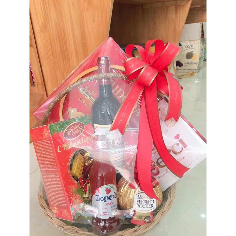 [HCM]50 TÚI MÀNG CO GIỎ QUÀ- MÀNG CO LOẠI 1- BỌC GIỎ QUÀ TẾT