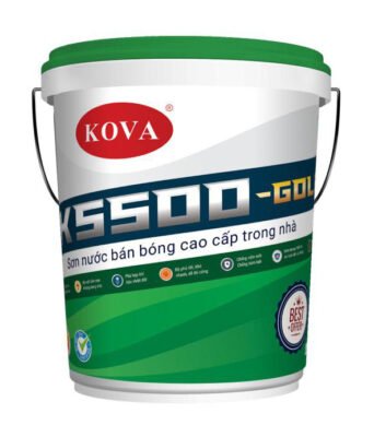 Sơn bán bóng cao cấp trong nhà K5500-GOLD 4Kg Son Kova