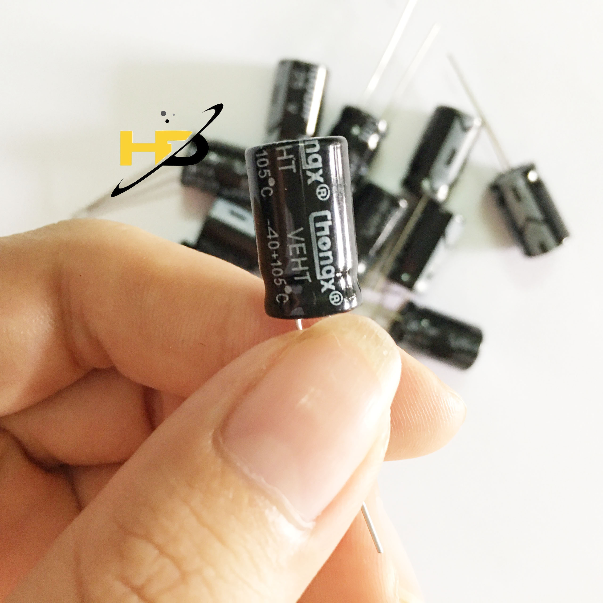 Túi 20 tụ hóa 1000uf 25v, linh kiện điện tử, tụ phân cực