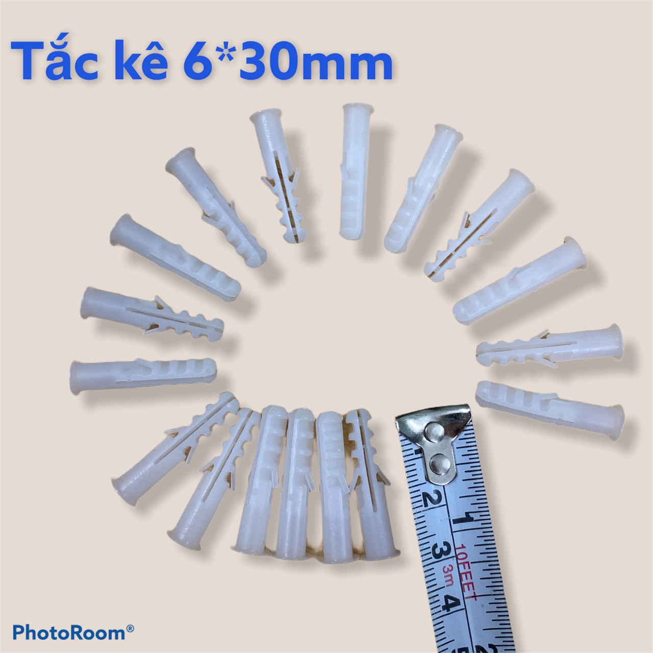 Tắc kê 6* 30mm