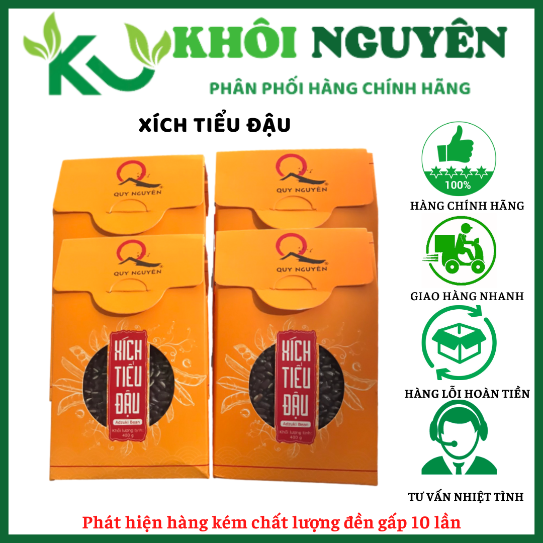 Xích tiểu đậu Quy Nguyên hộp 400g