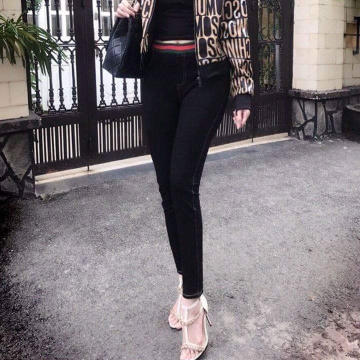 Quần legging giả jeans thun 4 chiều
