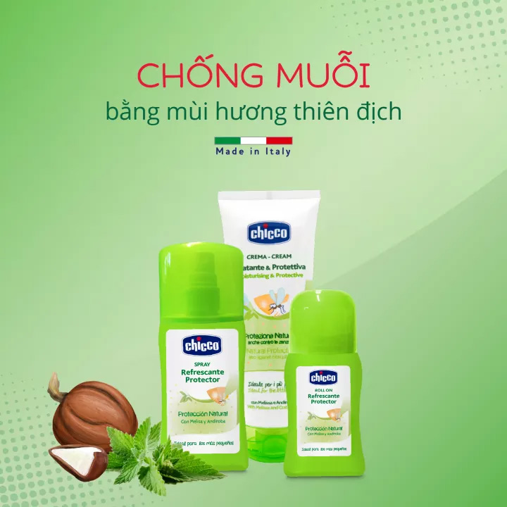 Chống muỗi và côn trùng đốt Chicco cho bé