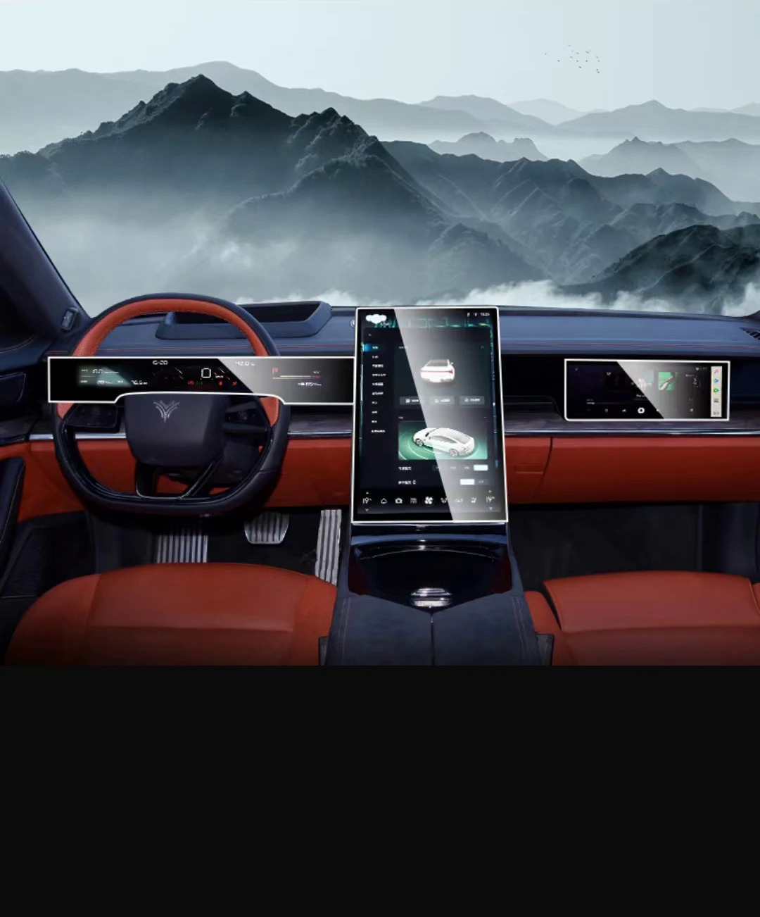 2023for neta S 2022 2023 Xe  Navigation Tempered Glass phim bảo vệ màn hình cảm ứng phim bảo vệ