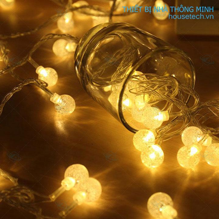 Dây đèn LED trang trí hình bong bóng 40 led cắm cổng USB