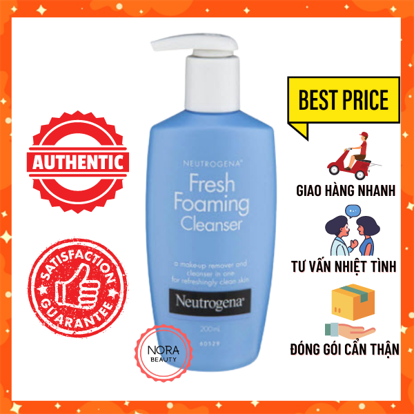 Sữa rửa mặt tẩy trang Neutrogena fresh foaming cleanser