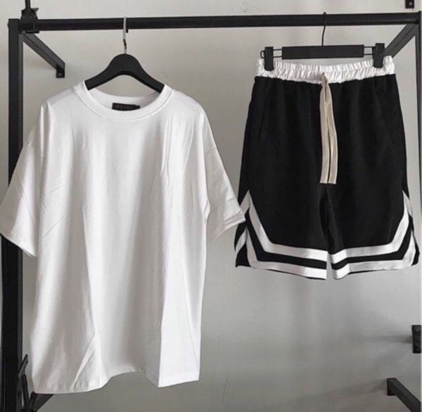 Set quần đùi + áo thun cotton chất mát hàng quảng châu loại 1