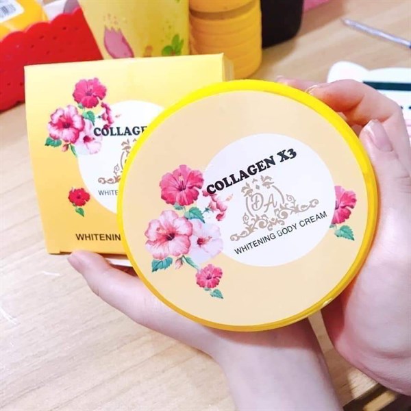 Combo 2 hộp Kem dưỡng trắng da body Collagen X3 (Xịn)