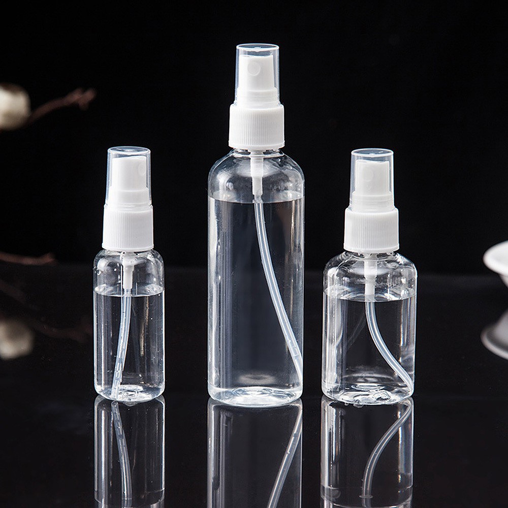 Chai nhựa 100ml phun sương nắp xịt, nắp vặn chiết mỹ phẩm giá rẻ
