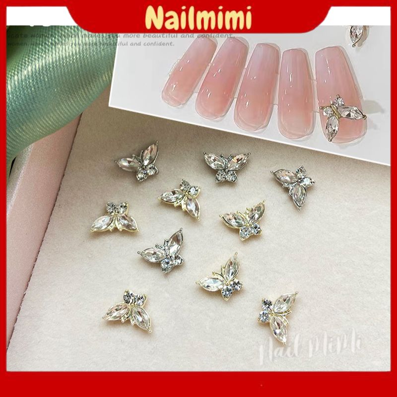 Charm đá cao cấp gắn móng phụ kiện nail