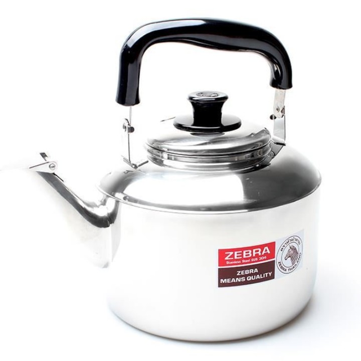 [HCM]Ấm reo inox Zebra 5,5 lít dòng Century - 113517