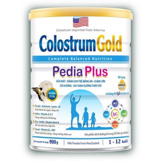 Colostrum gold pedia plus_trẻ em