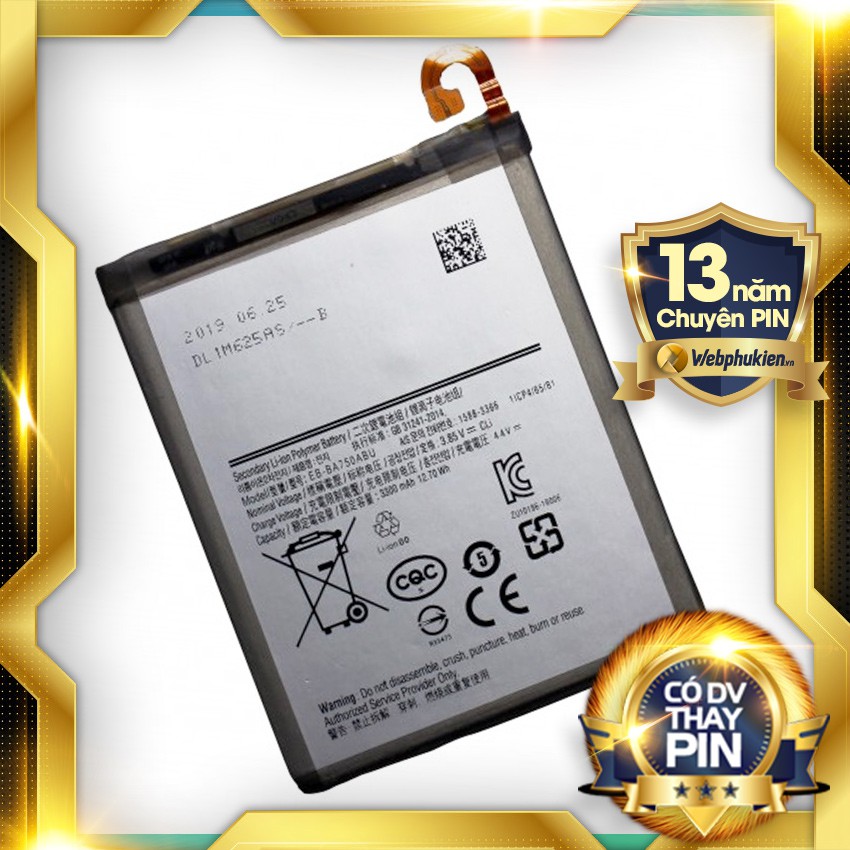 Pin zin cho samsung galaxy a7 2018 a750f eb-ba750abu - 3300mah