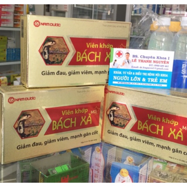 [HCM]Viên khớp Bách Xà - giảm đau mạnh gân cốt