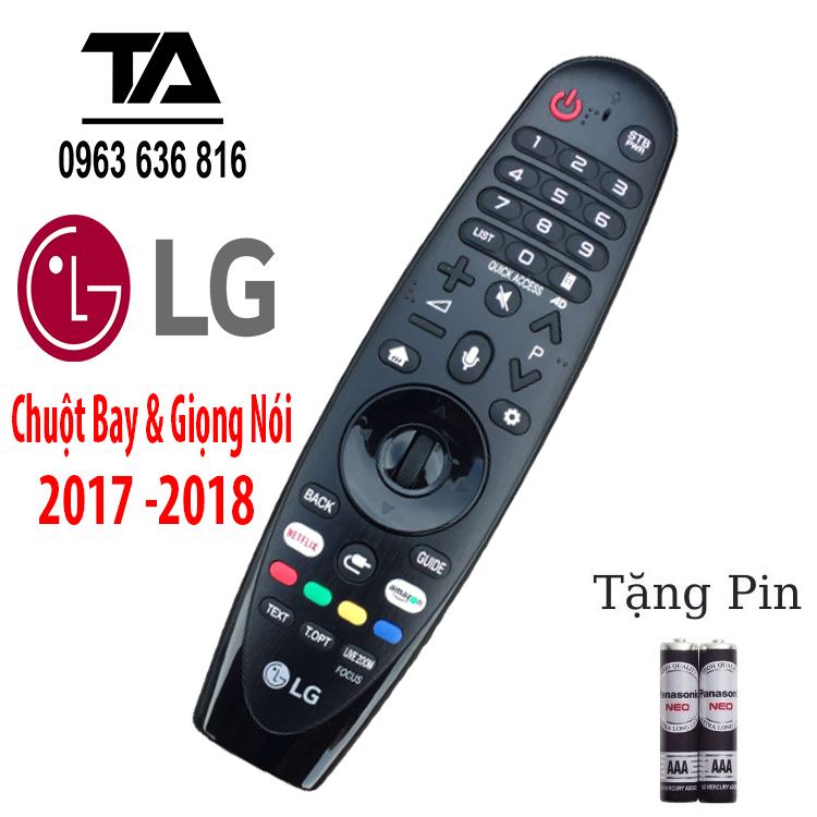 [FREESHIP 50K] Remote tivi LG ✔ ĐIỀU KHIỂN LG MAGIC REMOTE AN-MR18BA CHO SMART TIVI LG 2017 + 2018 - CHÍNH HÃNG