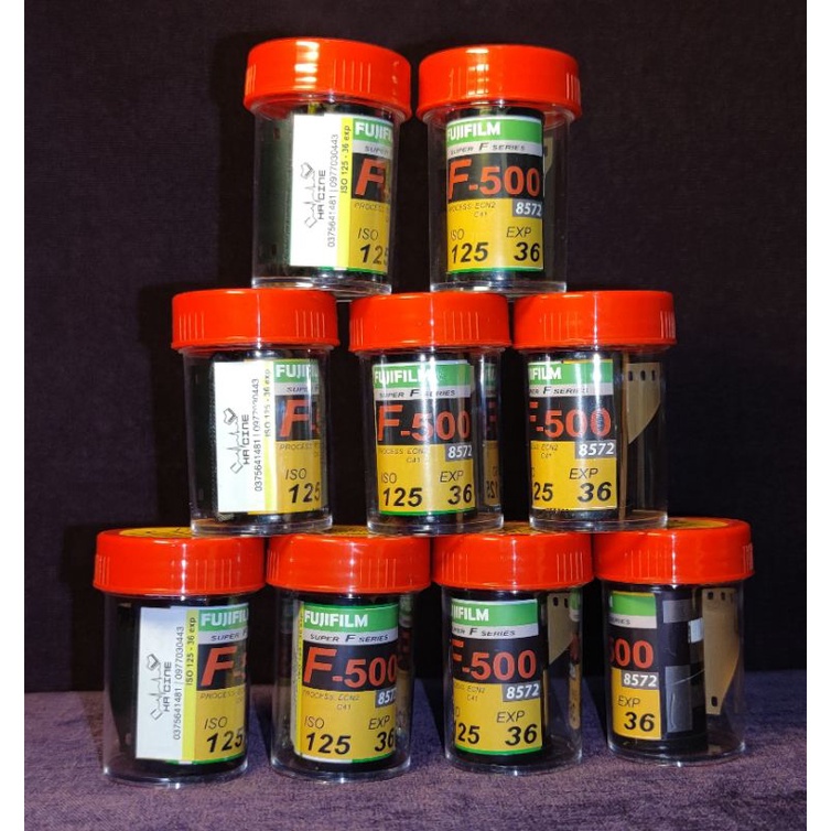 Phim fuji f-500 - iso 125 - 36 kiểu - chụp được máy cơ và máy pns