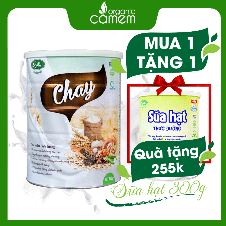 Sữa chay soyna cung cấp đạm dinh dưỡng cho người ăn chay - hàng chính hãng