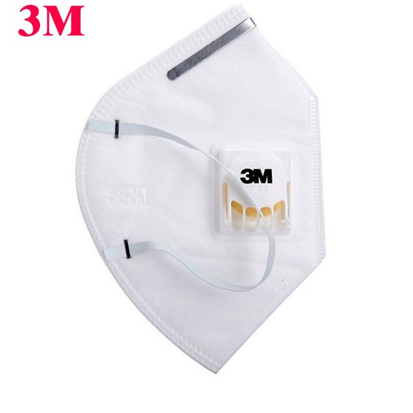 [HCM]Khẩu trang 3M 9001V Chính hãng - Đạt chuẩn KN90 lọc sạch tới hơn 90% bụi mịn PM2.5 có hại - có van thở