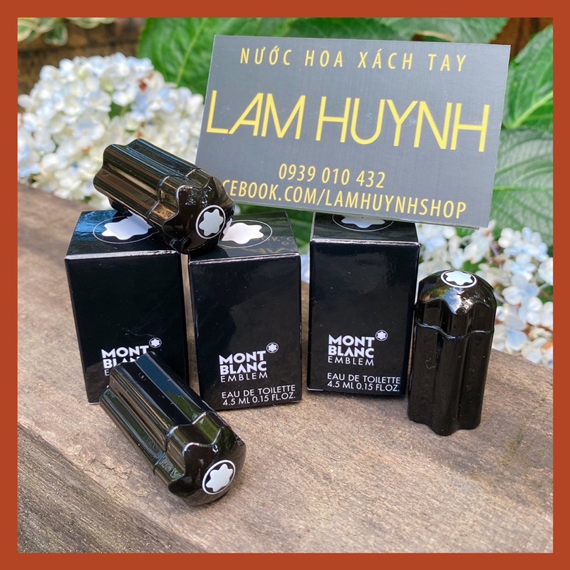 Nước hoa mini nam montblanc emblem 4,5ml
