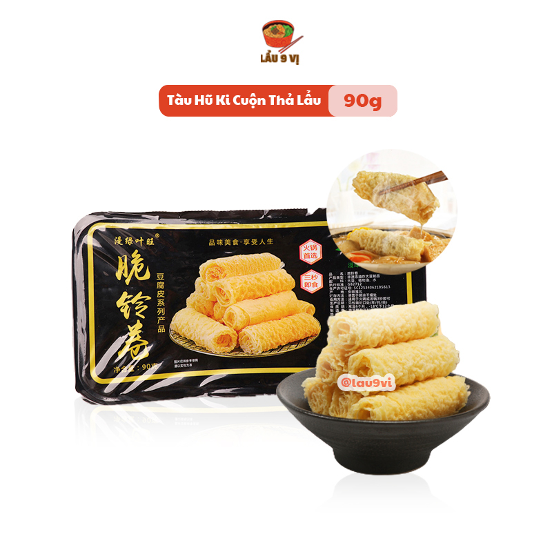 Hủ Trúc Cuộn (Tàu Hũ Ky) Nhúng Lẩu Bell Roll (90g)
