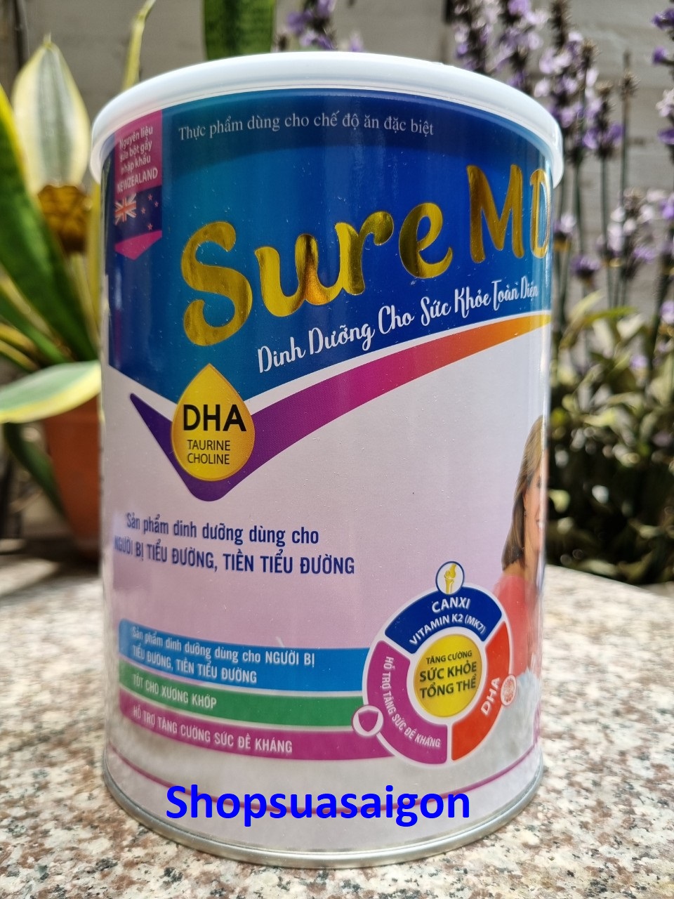 Sữa SURE MD dành cho người bị tiểu đường, tiền tiểu đường