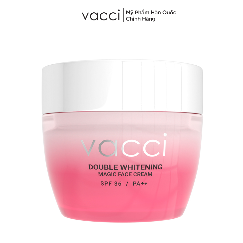 Kem dưỡng trắng nâng tông da mặt Vacci Magic Face Cream