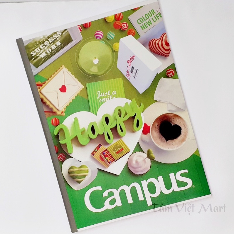 Vở kẻ ngang Campus Gift 80 trang