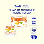 [CHỈ GIAO TRONG BÁN KÍNH 10KM] Thùng 48 hộp Sữa chua ăn Vinamilk Trái Cây - Yaourt 100g