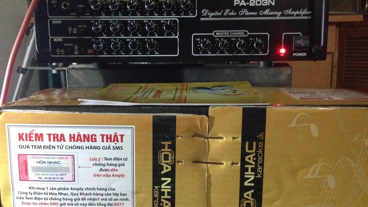 Amply Jarguar Giá Sốc-Ampli Jarugaer HÒA NHẠC PA-203N 8 Sò - Âm ly hát karaoke hay