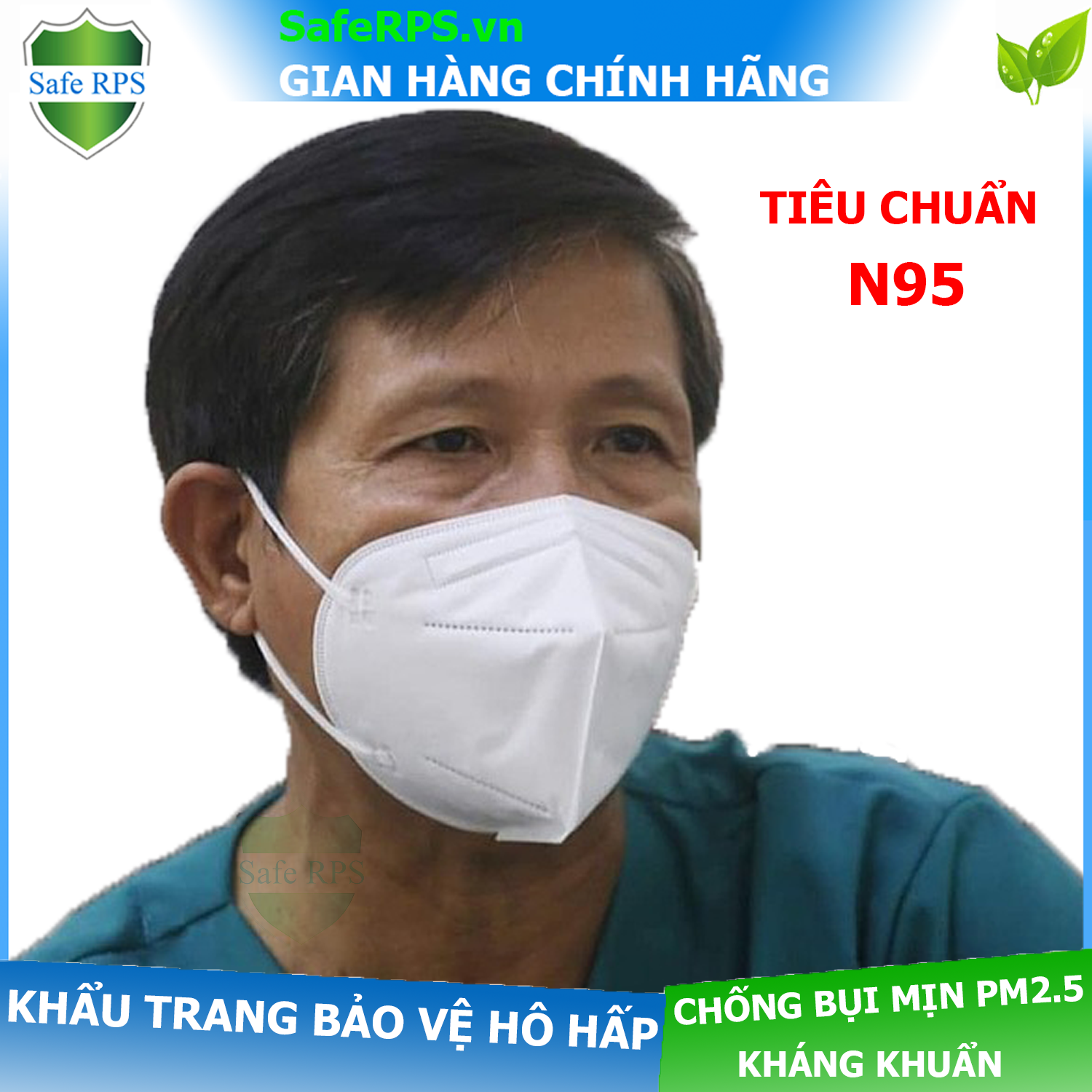 1 Khẩu trang N95 ProMask cao cấp , kháng khuẩn , chống bụi siêu mịn PM2.5