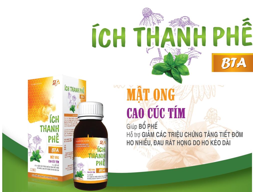 Siro ho bổ phế ích thanh phế