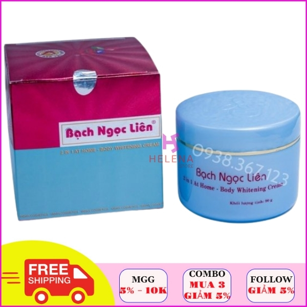 Kem body trắng da bạch ngọc liên chính hãng , kem body, kem trắng da toàn thân