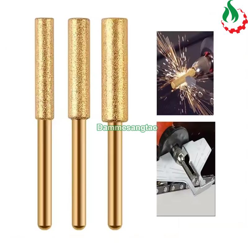 Dũa mài xích máy cưa gắn máy khoan DMX
