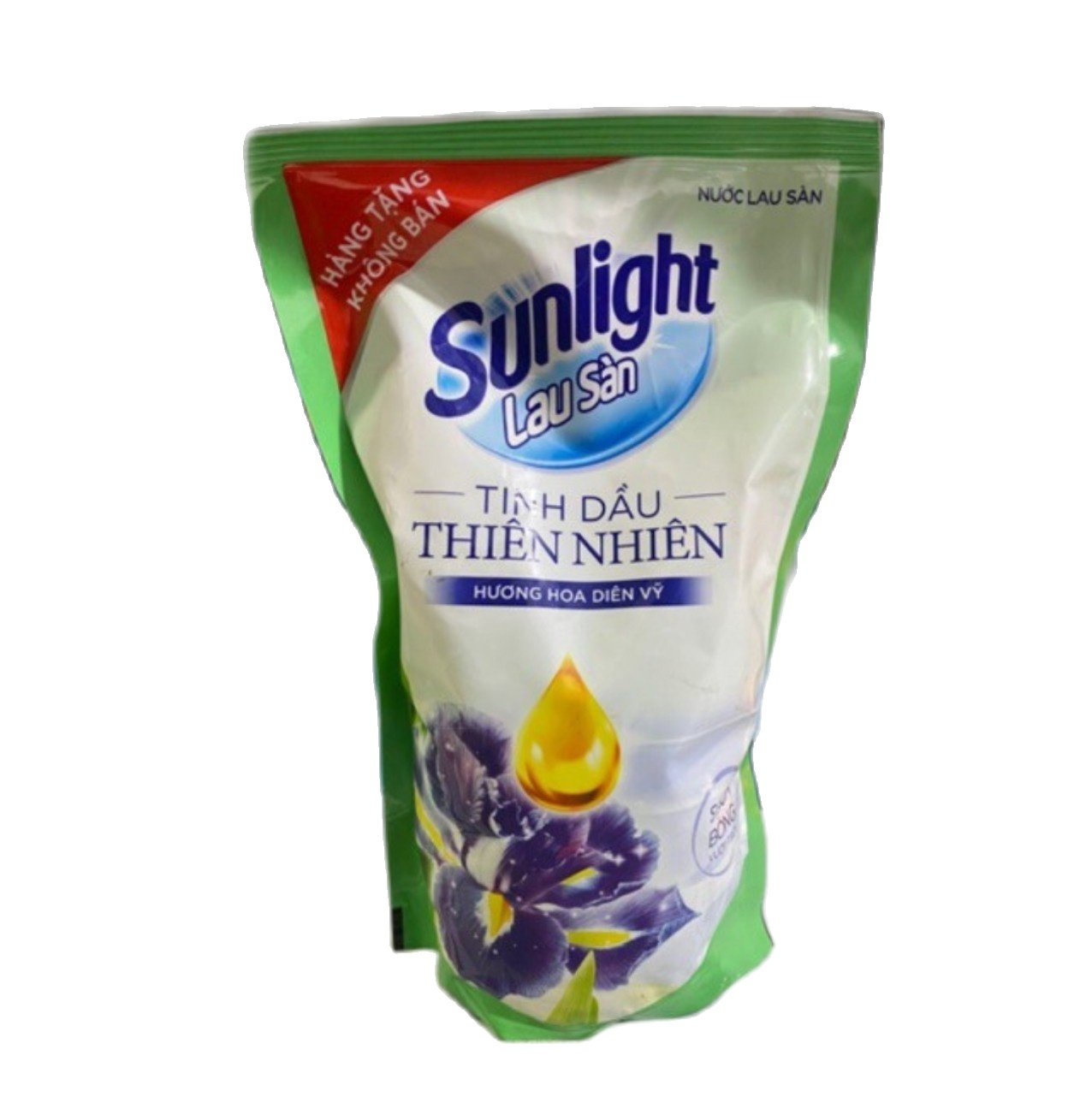 1 Bịch Nước lau sàn Sunlight Tinh Dầu Thiên Nhiên Hương Hoa Diên Vỹ hoặc Hồng Lyly 550ml (giao mùi ngẫu nhiên)