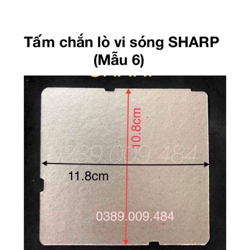 Tấm chắn sóng lò vi sóng Sharp