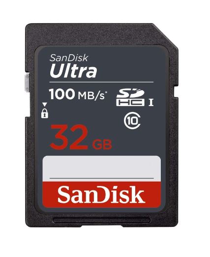Thẻ nhớ sdhc sandisk ultra 32gb tốc độ cao 100mb/s . hàng chính hãng sandisk .