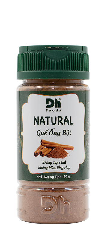 Natural quế ống bột 40gr - bột quế nguyên chất 100%